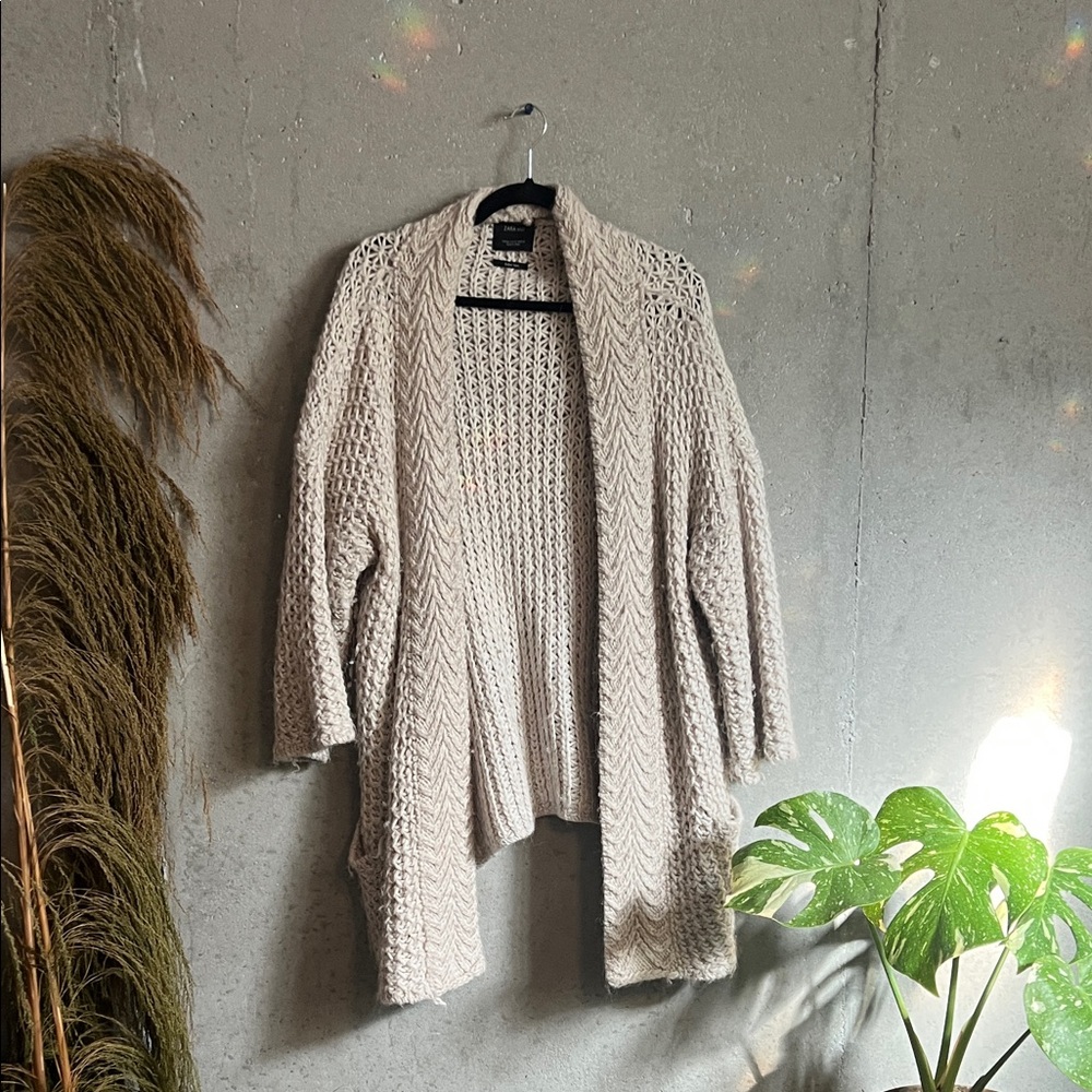 Zara Cream Knit Cardigan